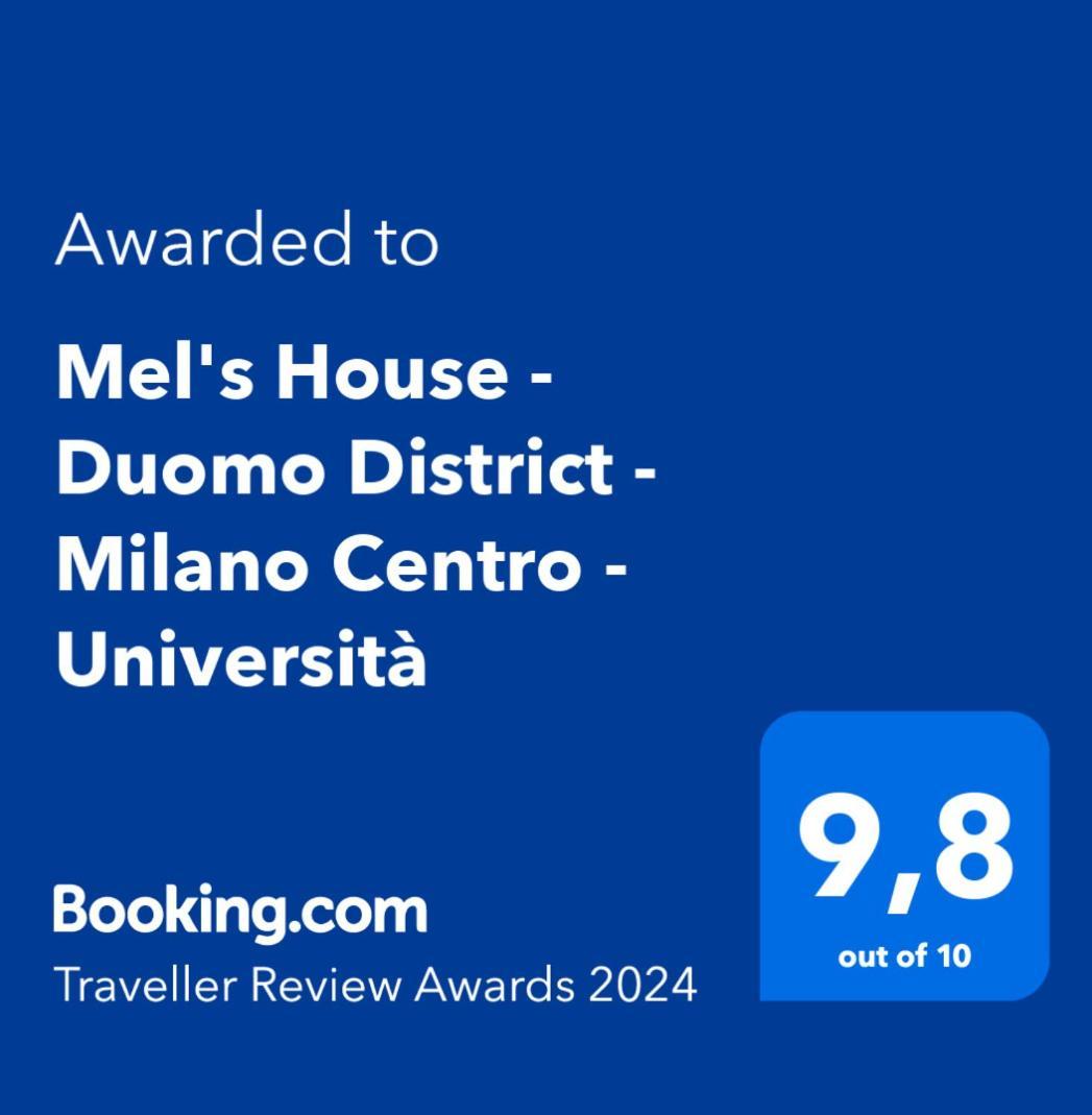 "Mel'S House" - Duomo District - Milano Centro - Universita Екстер'єр фото